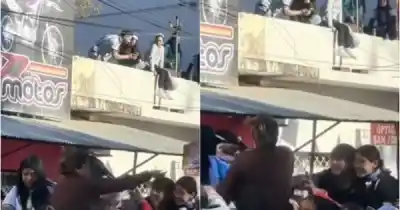 Festejo insólito en Perico: regalaron álbumes del Mundial y la locura fue total