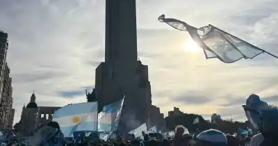 Saltaba en los festejos mundialistas y lo que pasó después nadie lo esperaba