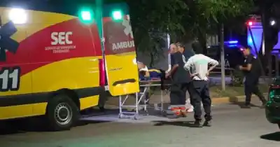 Un motociclista herido en Rivadavia: la pieza que delató al conductor fugitivo