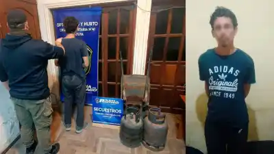 Se mezcló entre los hinchas para festejar el triunfo de la Selección, pero la policía lo reconoció: cayó “Sacha” y recuperaron lo robado
