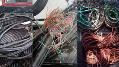 Oscuridad en Añatuya: robaron más de 100 metros de cableado días después de renovar el alumbrado
