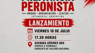 Un nuevo espacio peronista se presenta en Catamarca: ¿qué propone la Línea Militancia?