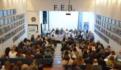 Por los pelos: la FEB aprobó la suba salarial del 7% en un congreso caliente