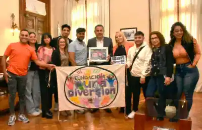 Regino Amado recibió a referentes del merendero “Pura Diversión” de Monteros