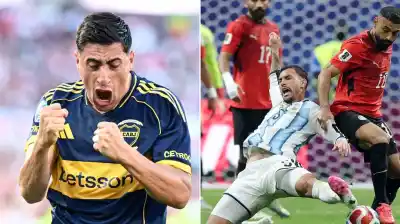 Un uruguayo que celebró como argentino: el elogio de Merentiel a Paredes que emociona a Boca