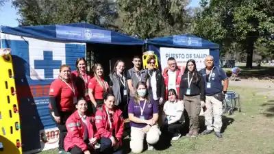 Desfile patrio: el secreto detrás de la atención sanitaria que salvó la jornada