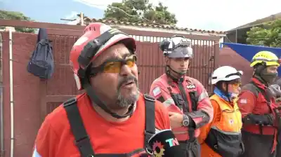 Recién operado de un tumor, un mendocino lidera el rescate en Venezuela con más de 100 hombres a su cargo