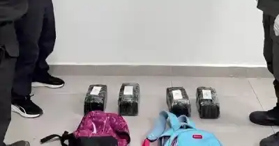 Tres mujeres huyeron y dejaron un cargamento de droga en la frontera de Salta