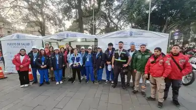 El despliegue sanitario que nadie vio en los festejos del 9 de Julio en Tucumán