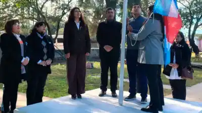 El pueblo que se vistió de celeste y blanco: así se vivió el 9 de Julio en La Cañada