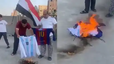 Tras la eliminación del Mundial, hinchas egipcios quemaron camisetas de Messi y la Selección