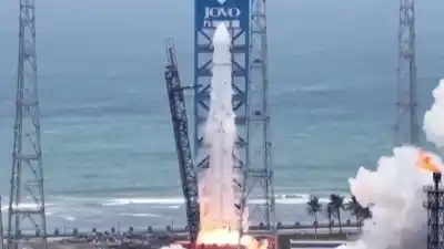 El cohete chino que aterrizó en el mar y desafía el reinado de SpaceX