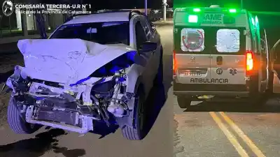 Chocó de atrás, escapó como un rayo y la Policía lo atrapó en minutos
