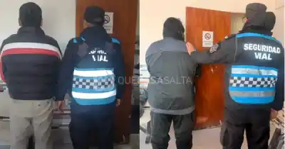Circulaban en moto por Av. San Martín y el sistema policial los delató: tenían código rojo