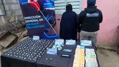 Una abuela narco: cae con 198 dosis de cocaína listas para vender en La Banda