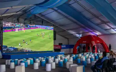 Este sábado, viví el Mundial 2026 en pantalla gigante en Ciudad Cultural