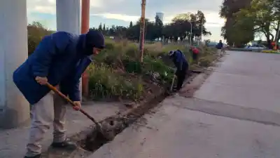 Sacaron toneladas de basura de los desagües y piden ayuda a los vecinos