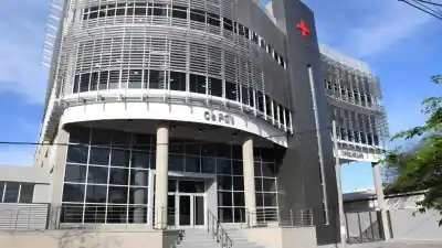 Derrape en moto: una nena de 2 años terminó en el Cepsi tras chocar contra un perro