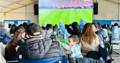 ¿Te lo vas a perder? Así será la noche mundialista en Ciudad Cultural para ver Argentina vs Suiza
