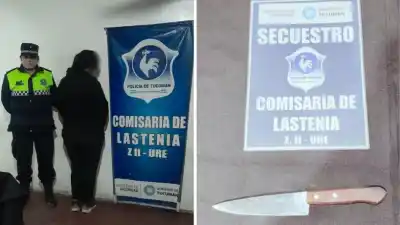 Atacó a su pareja con un cuchillo y lo que pasó después nadie lo esperaba