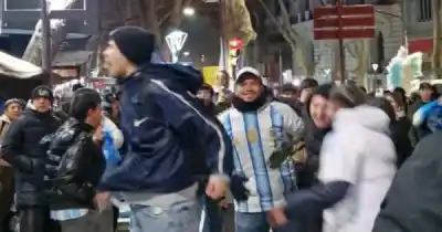 No se lo pierdan: así celebró Mendoza el pase de Argentina a semis