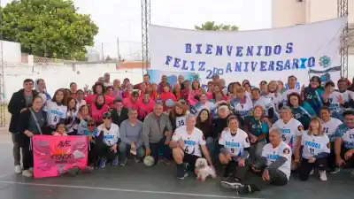 Festejaron el segundo aniversario de New Com Banda y Nediani estuvo presente