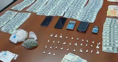 Cayeron dos kioscos de drogas en Guaymallén: lo que escondían en las casas