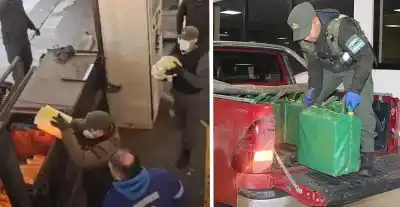 Incautaron 470 kilos de cocaína en un control rutinario: lo que escondían detrás de los bidones
