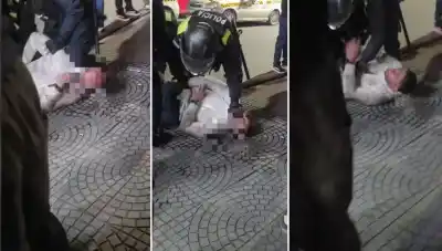 Quería entrar a la fuerza a un boliche y la Policía lo redujo en la puerta