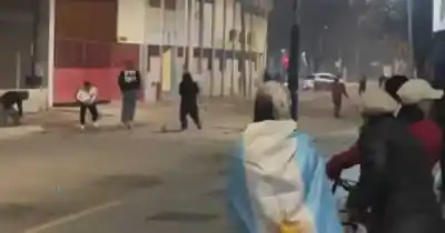 Festejos que terminaron mal: piedras, policías heridos y detenidos en Palmira