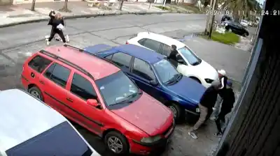 Un botellazo de gaseosa que salvó a su marido: la heroica reacción de una mujer en Gerli