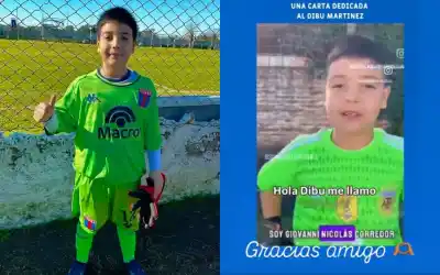 Un nene de Tigre le escribió una carta al Dibu y su respuesta derritió las redes