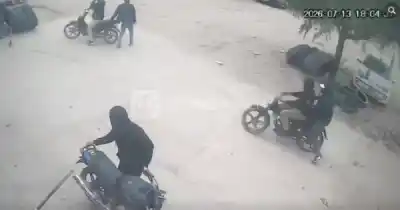 Llegaron en tres motos, cubiertos y con armas: el violento asalto que aterrorizó a Salvador Mazza