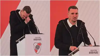 La emoción de Armani al despedirse de River: un discurso que rompió el Monumental