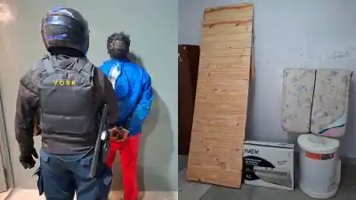 Robó un departamento en construcción y lo atraparon con todo: lo que encontraron adentro