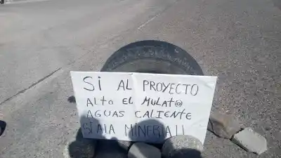 Corte en la ruta 40: comunidades del norte de Belén exigen que avance el proyecto minero Aguas Calientes