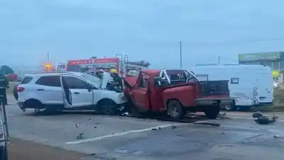 Una maniobra prohibida en la Ruta 85 terminó en tragedia: un muerto en Coronel Suárez