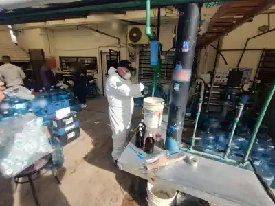 Allanaron tres plantas clandestinas de agua en Canning: lo que encontraron dentro es alarmante