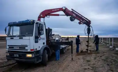 De noche y sin luz: la obra que transforma los accesos a las playas de Magagna