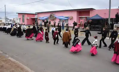 Luan Toro vivió a todo gaucho la 2ª Fiesta Provincial del Portón del Oeste Pampeano