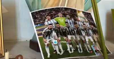 La fe jujeña se vuelca con la Scaloneta: la Virgen de Tilcara ya tiene su foto