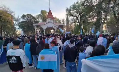 El operativo de seguridad en Trelew que nadie esperaba para el Argentina-Inglaterra