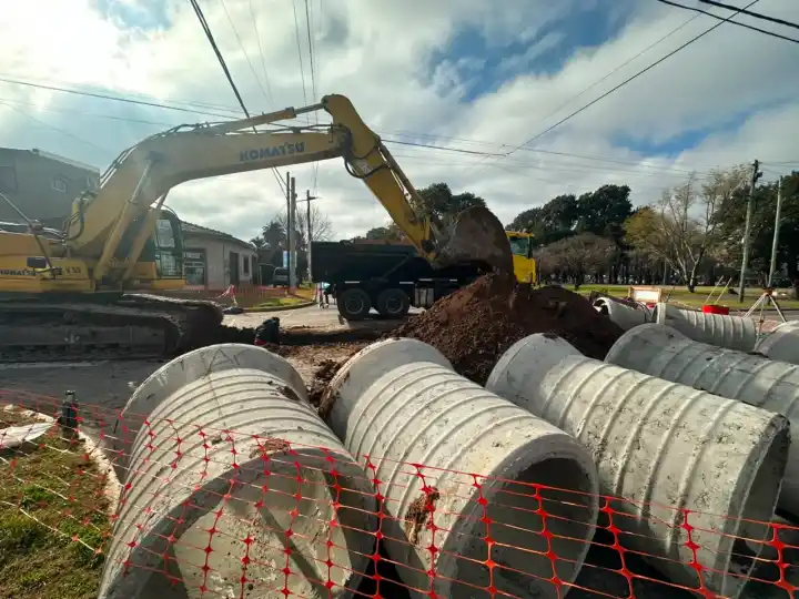 ¿Sabés qué obra clave arrancó en José Mármol para terminar con los anegamientos?