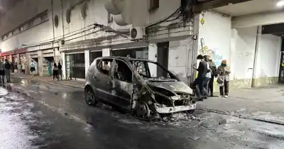 El siniestro que casi arruina la fiesta mundialista en pleno centro