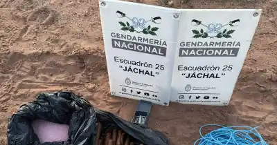 Hallazgo explosivo en San Juan: abandonaron material peligroso en plena ruta y escaparon