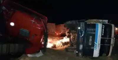 Tragedia en Ruta 9: Choque Fatal Entre Dos Camiones Cerca de Los Puestos