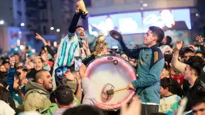 Multitud en el Obelisco: un festejo que fue mucho más que fútbol