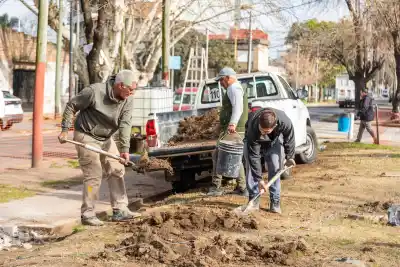 Remodelan una emblemática plaza de Lanús y prometen cambios sorprendentes