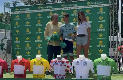 ¡Gigante Monterizo en España! Santiago Agüero Ganó la 2da Etapa en la Vuelta a Valladolid