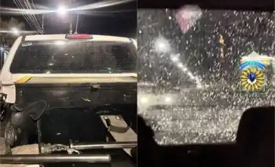 Festejos que terminaron en caos: ataque a palazos y pedradas dejó a dos policías heridos en Rawson